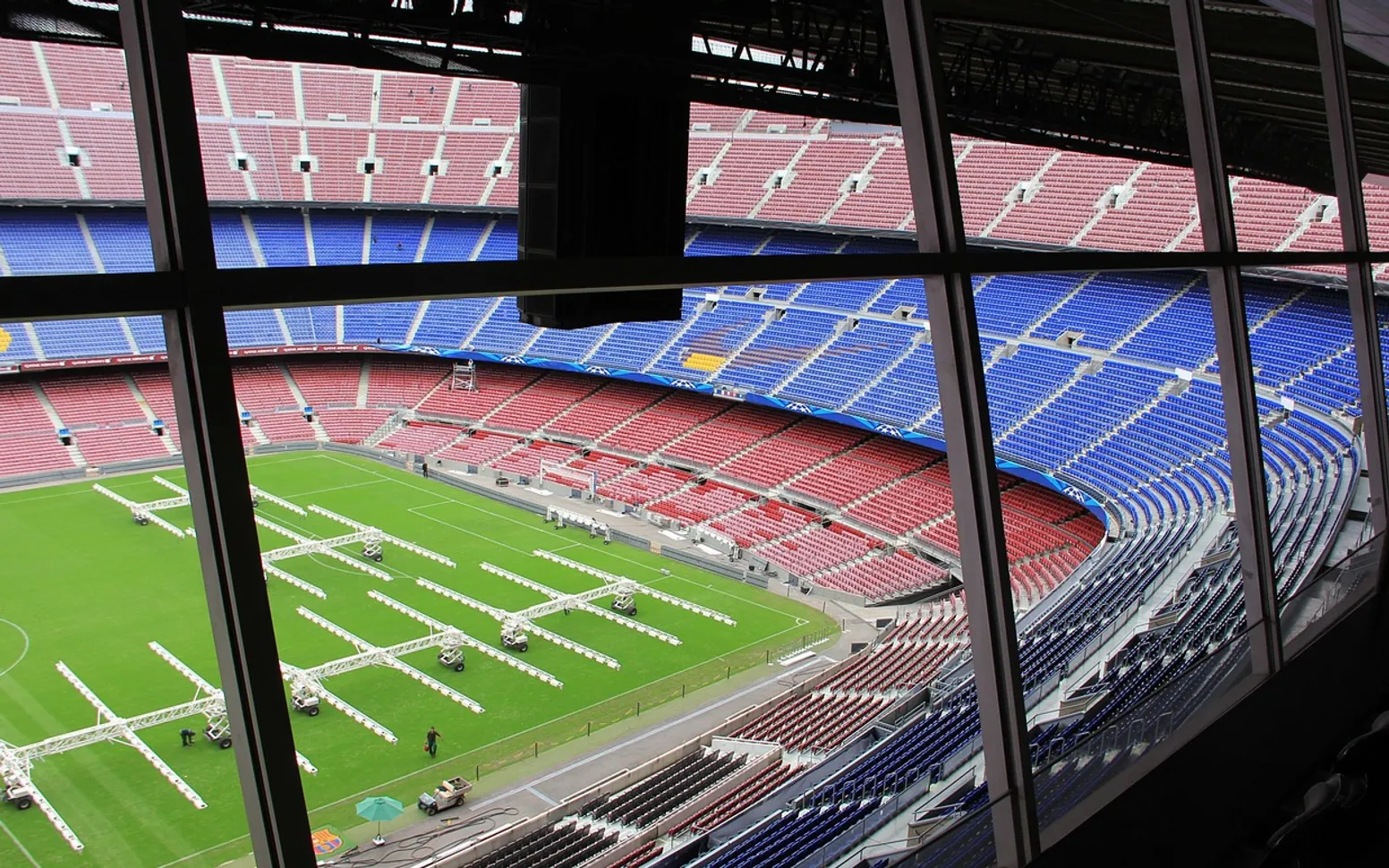 Barcelona, stadium and travel