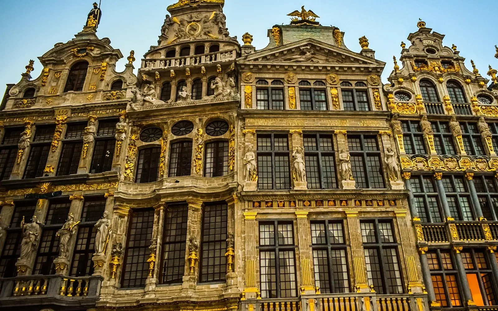 Belgium, brussels and grand place